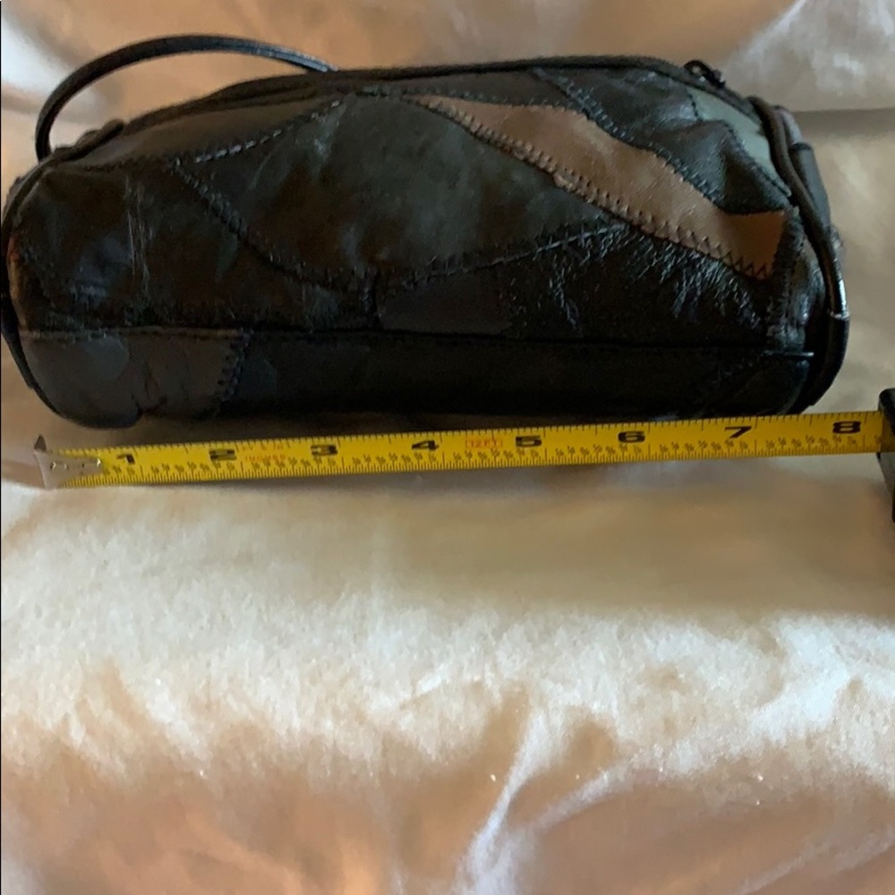 Mini Leather Patchwork Bag - image 7